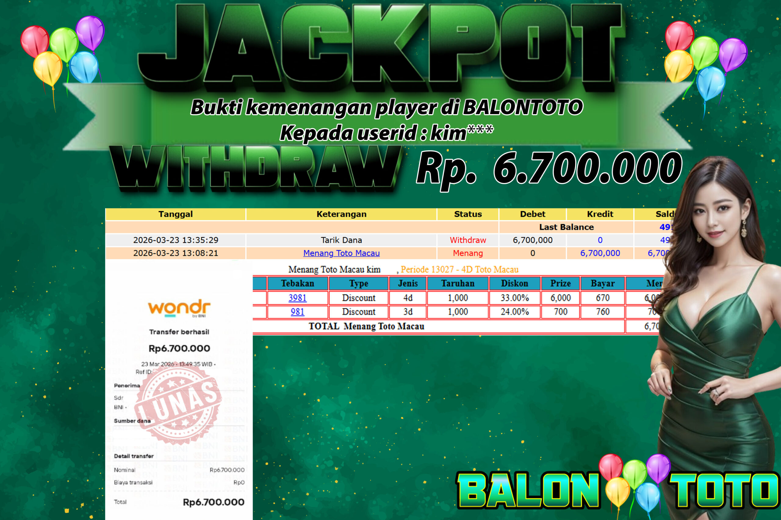 Prediksi BALONTOTO